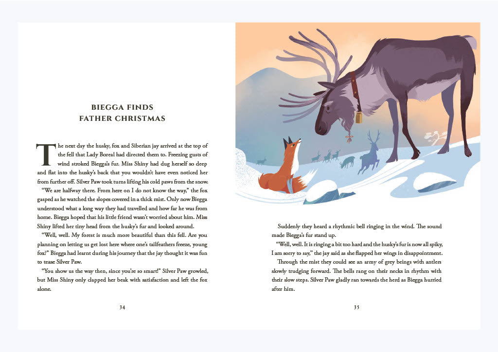 Sample pages Biegga and the tale of the flame fox