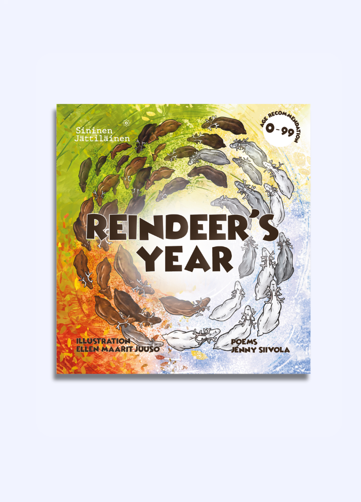 Book cover for Reindeer's year. 