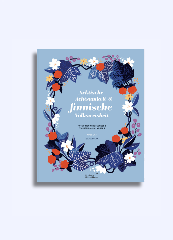 Arctic mindfulness & Finnish folk wisdom- värityskirja